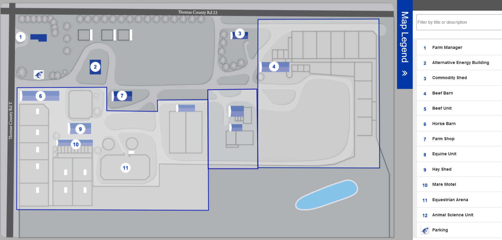 Campus Farm Map