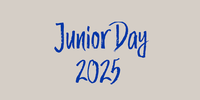 Junior Day 2025 banner