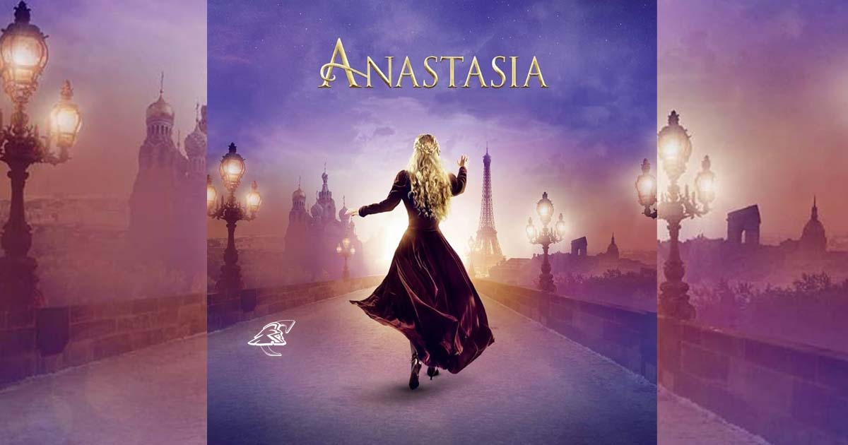 Anastasia Logo with dates of auditions