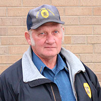 John Cersovsky in uniform